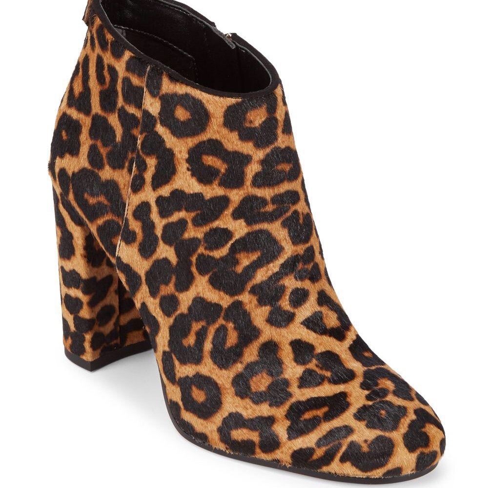 Sam Edelman Women's Cambell Leather & Fur Booties